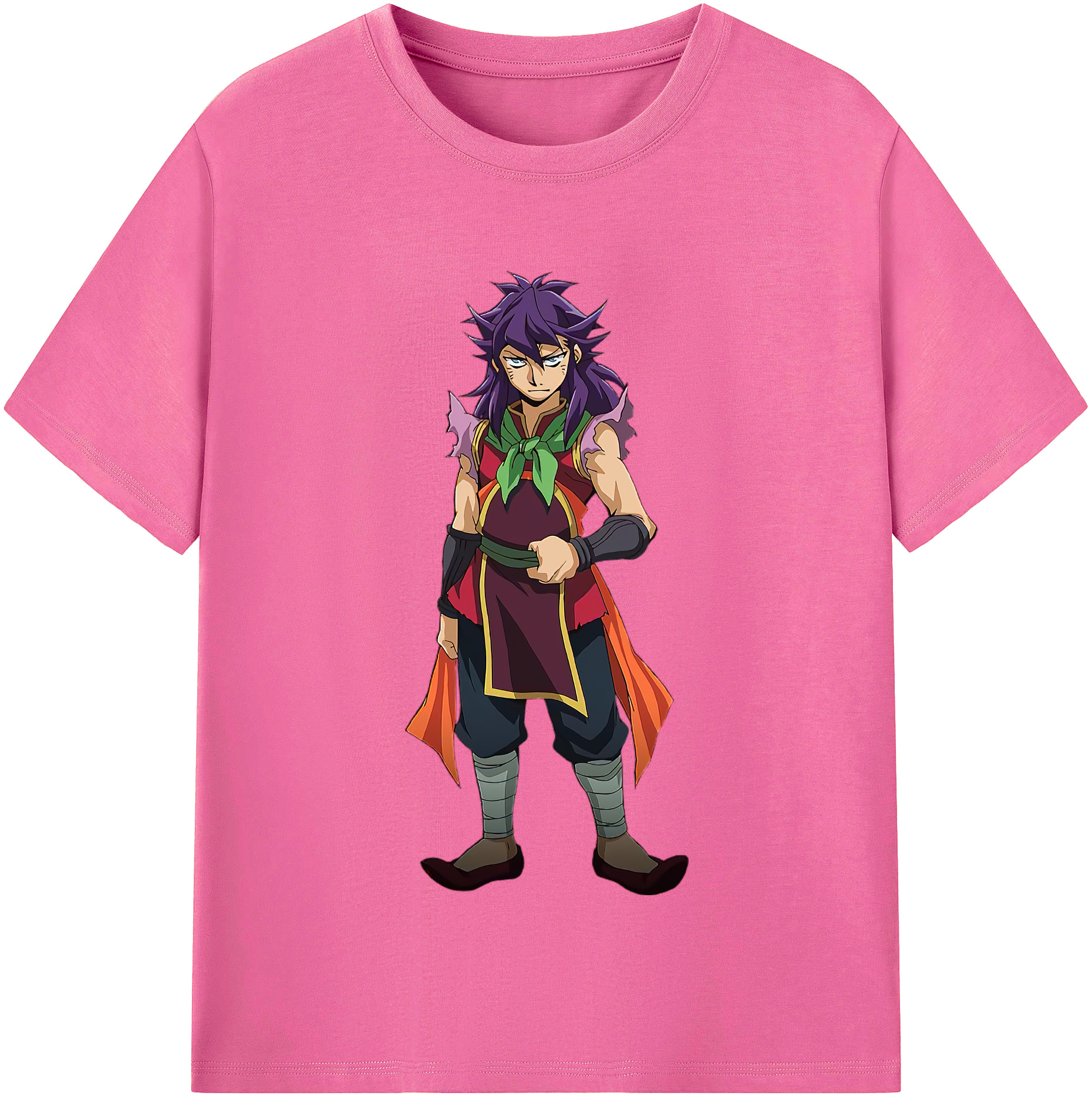（画像用） 遊☆戯☆王 Yu-Gi-Oh! レディースカジュアルプリントTシャツ（綿100％）